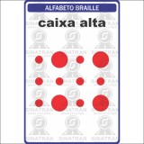 Algarismos Braille Caixa alta 
